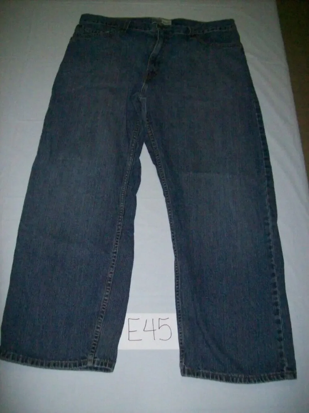 Levi's Signature Blue Jeans Size 38x30 Straight Mens -0712E45